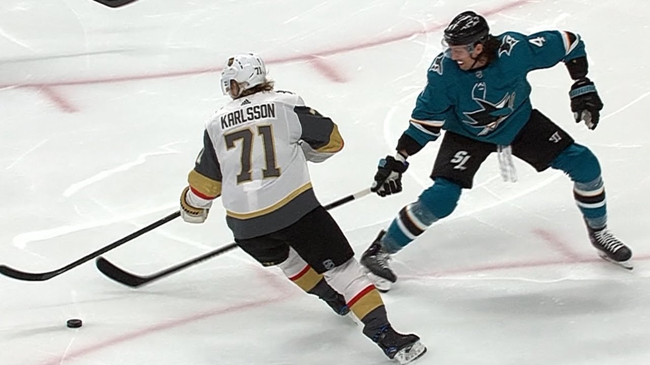 Reilly Smith buries William Karlsson's spinning feed