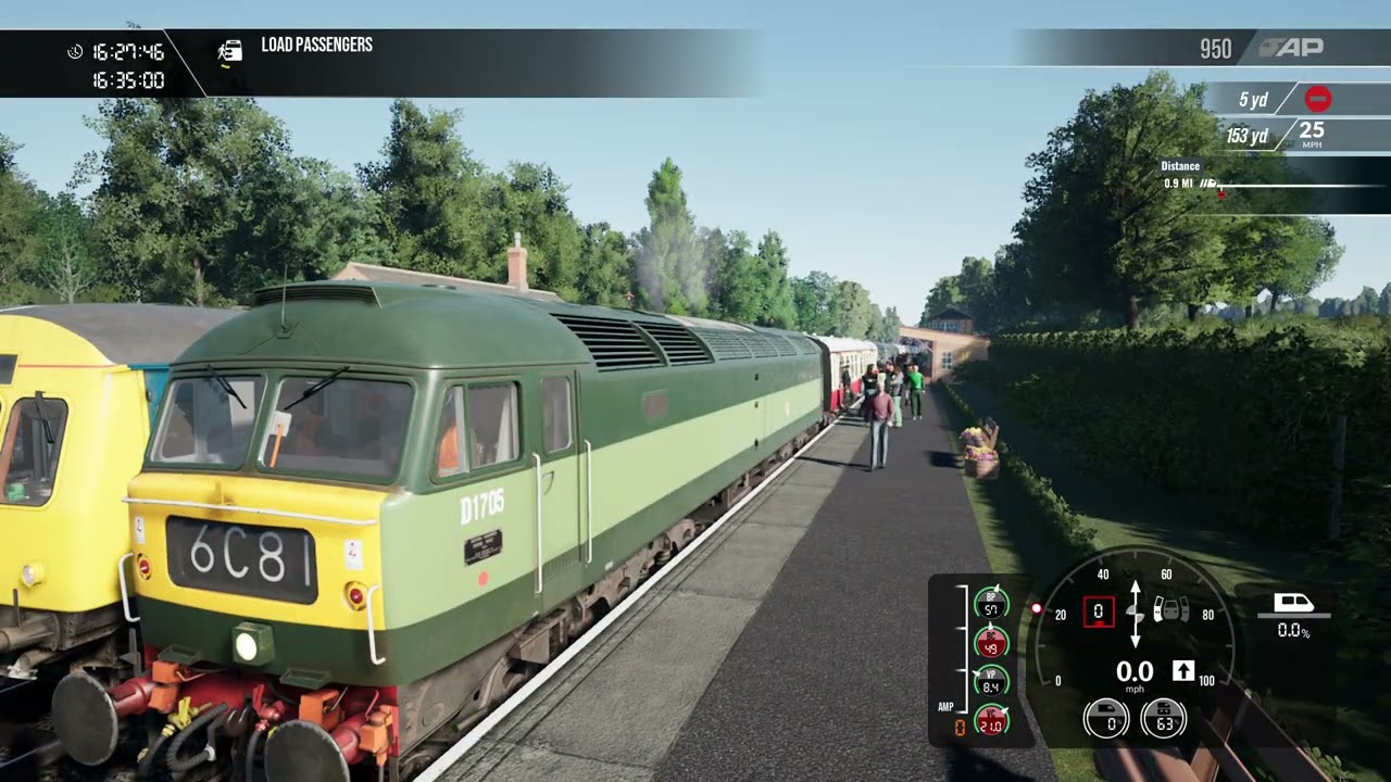 [BL7] Bishops Lydeard to Minehead - West Somerset Railway - Class 47 BR Green - Train Sim World 4