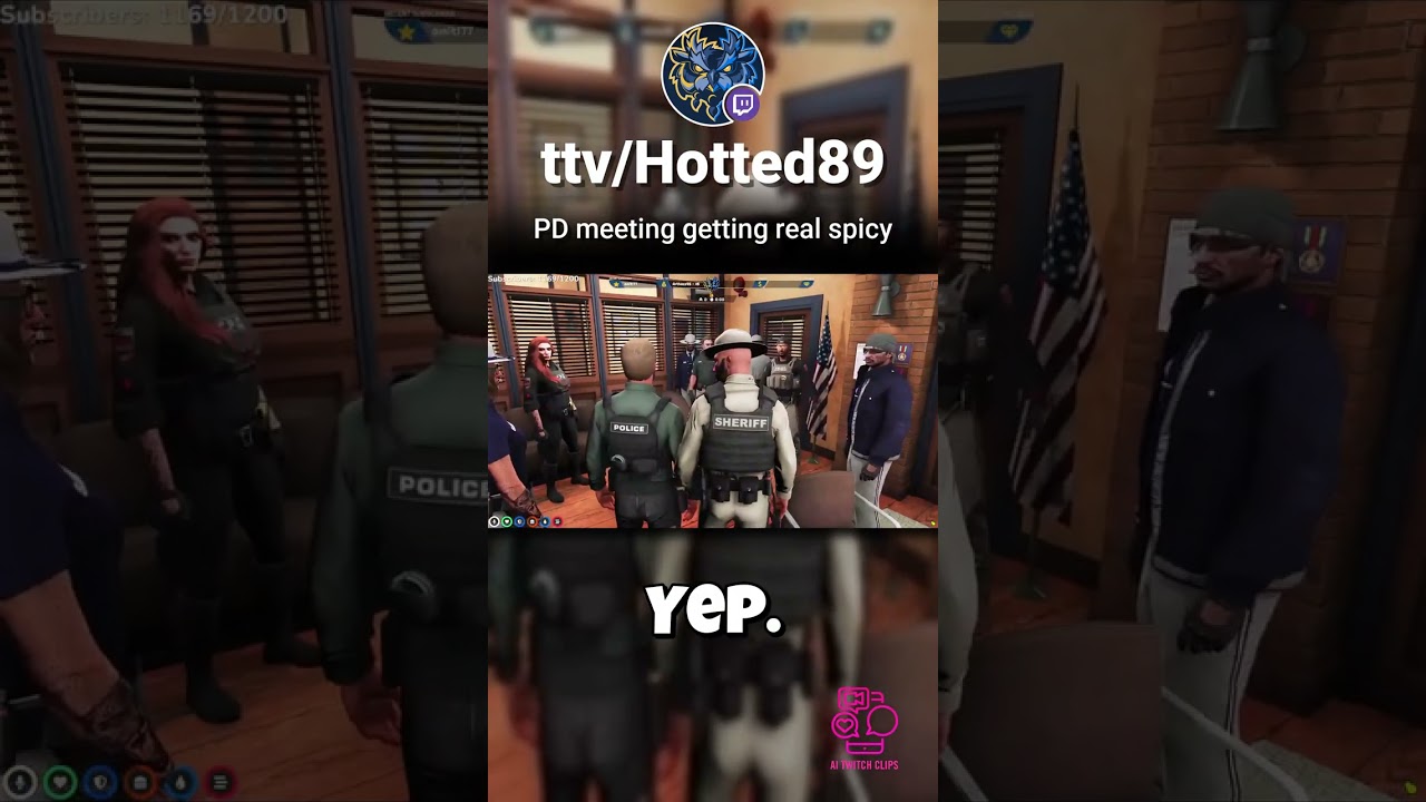 Hotted89 |  PD meeting getting real spicy, NoPixel 
