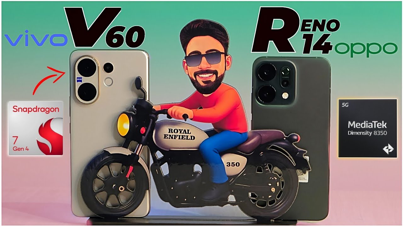 Vivo V60 vs Oppo Reno 14 | Camera Test | Best Smartphone Under 40k ! Oppo Reno 14 vs Vivo V60