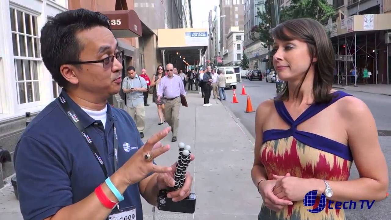 Interview with Luria Petrucci (also known as Cali Lewis) of GeekBeat TV at CE Week June 2013