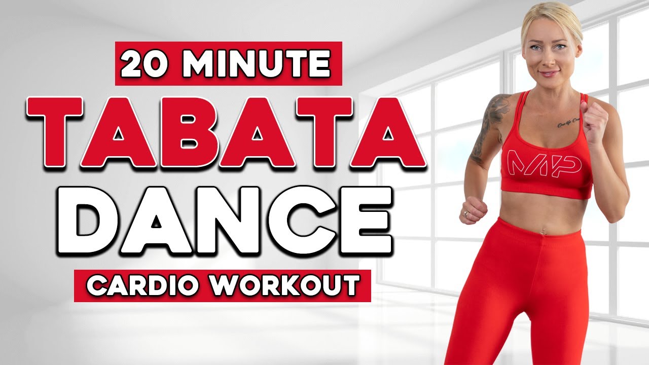 20 MIN TABATA DANCE CARDIO Workout No Jumping Full Body Fat Burn