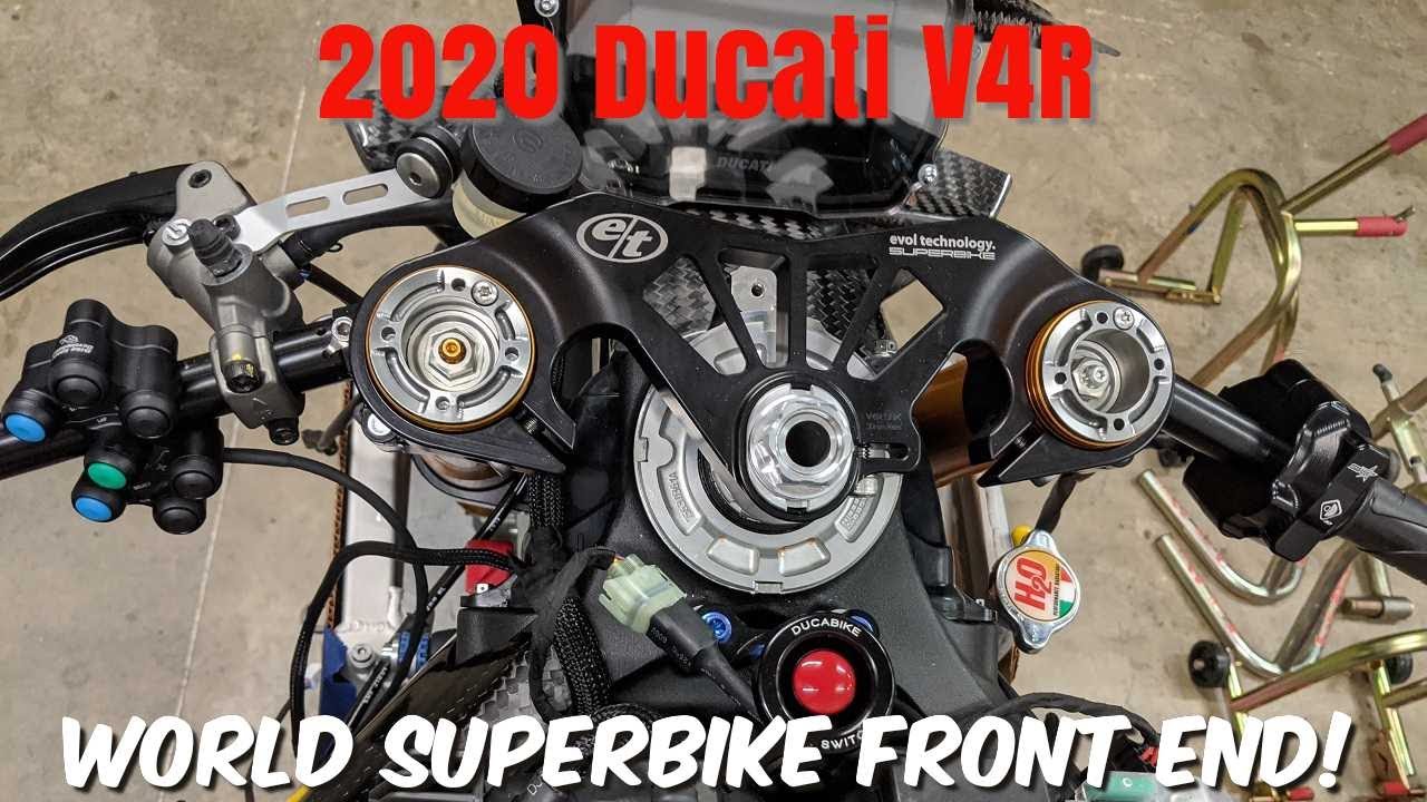 Проект SBU 2020 Ducati V4R, часть 3 — тормоза Brembo WSBK и вилки Ohlins, комплект задних подноже...