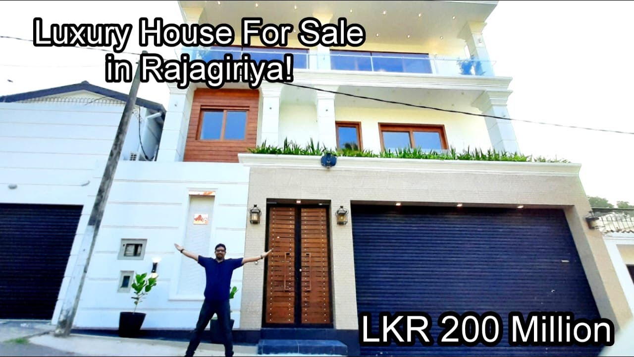 [SOLD] Brand New Luxury House For Sale in Rajagiriya, Sri Lanka | 4K Video