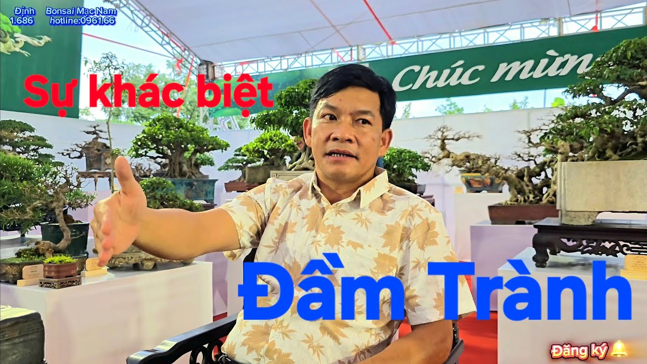Chia sẻ Sự khác biệt trước giờ khai Mạc Triển lãm Đầm Trành