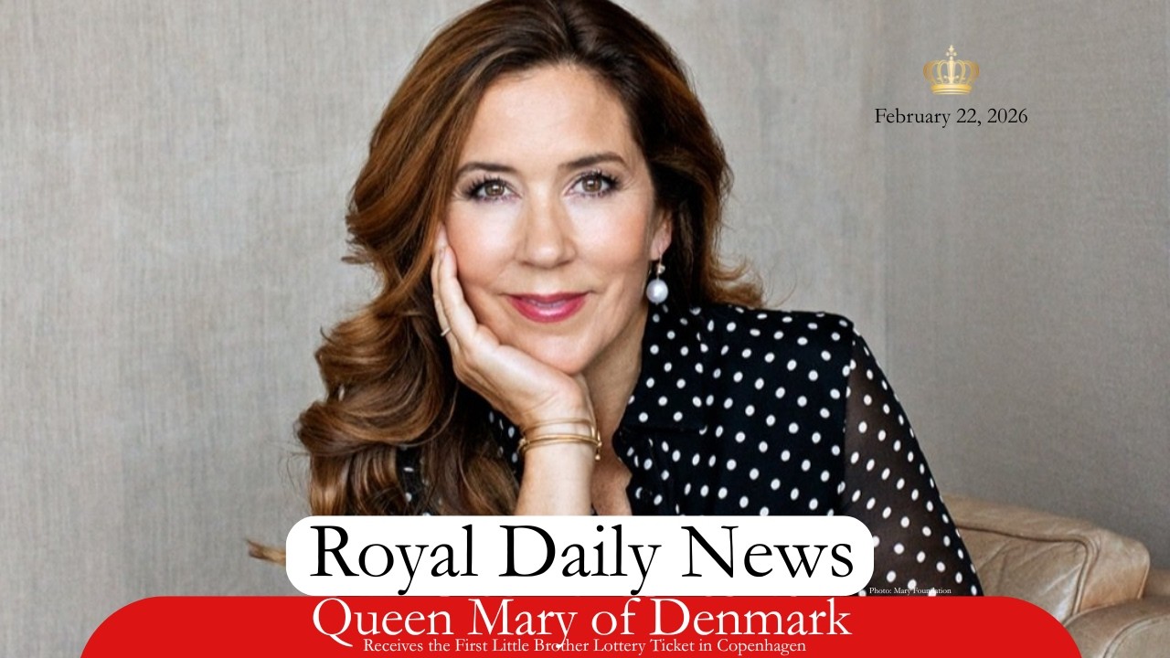 Queen Mary of Denmark Receives the First Little Brother Lottery Ticket.  Plus, More #royalnews