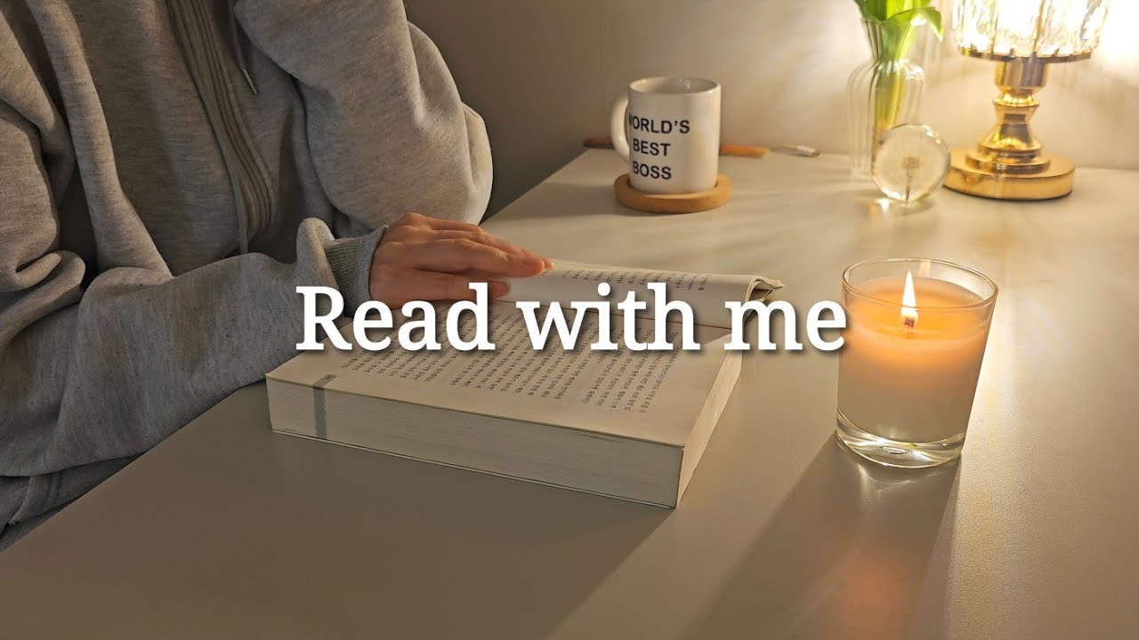 Reading ASMR | No Talking | Read With Me | 24 Minutes Real Time Page Turning & Candle 