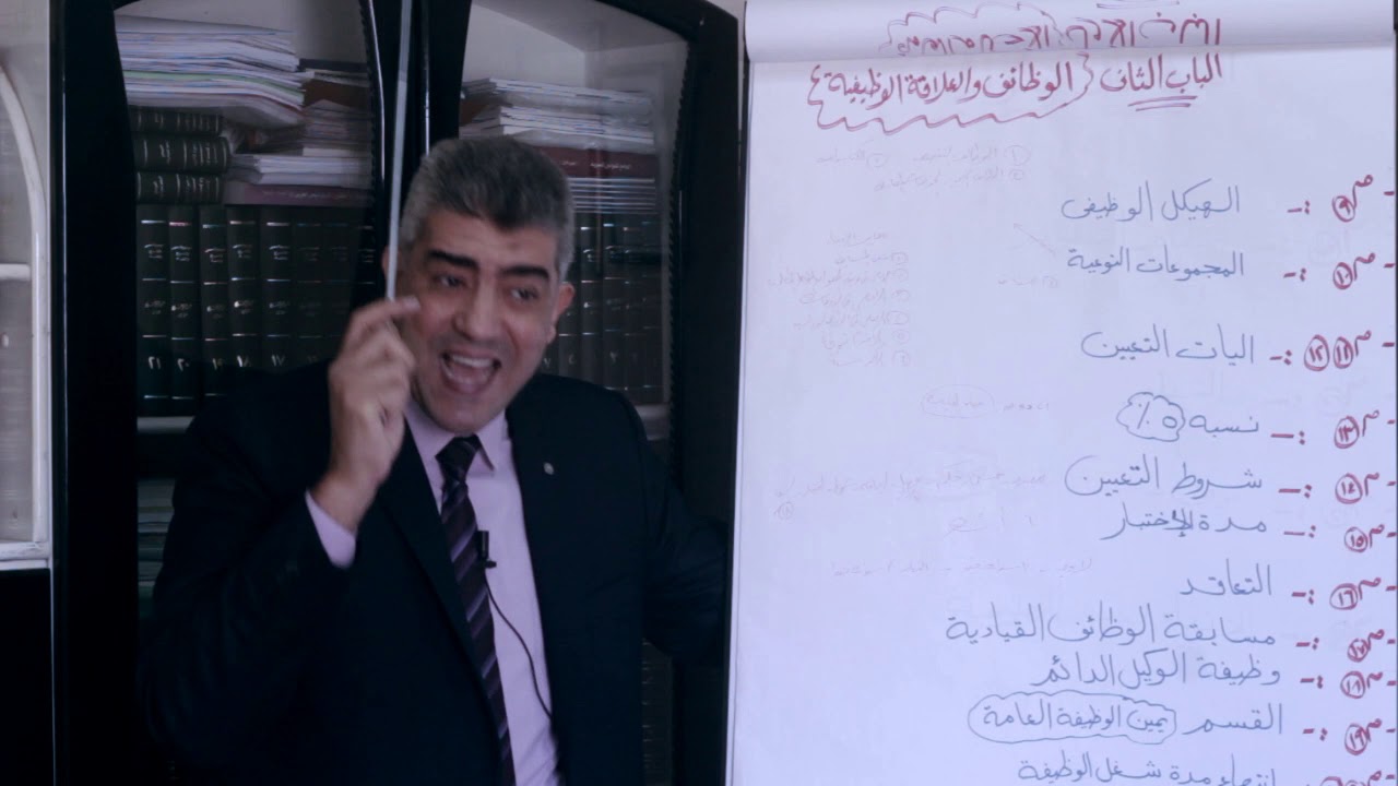 سلسلة شرح قانون الخدمة المدنية (3)