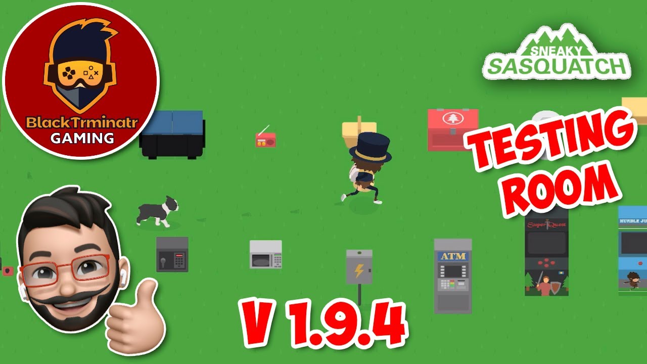Sneaky Sasquatch: вход в тестовую комнату | В 1.9.4