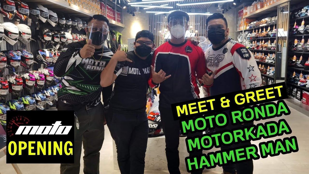 MEET AND GREET WITH MOTORKADA, MOTORONDA AND HAMMER MAN AT MOTO SM MEGA MALL