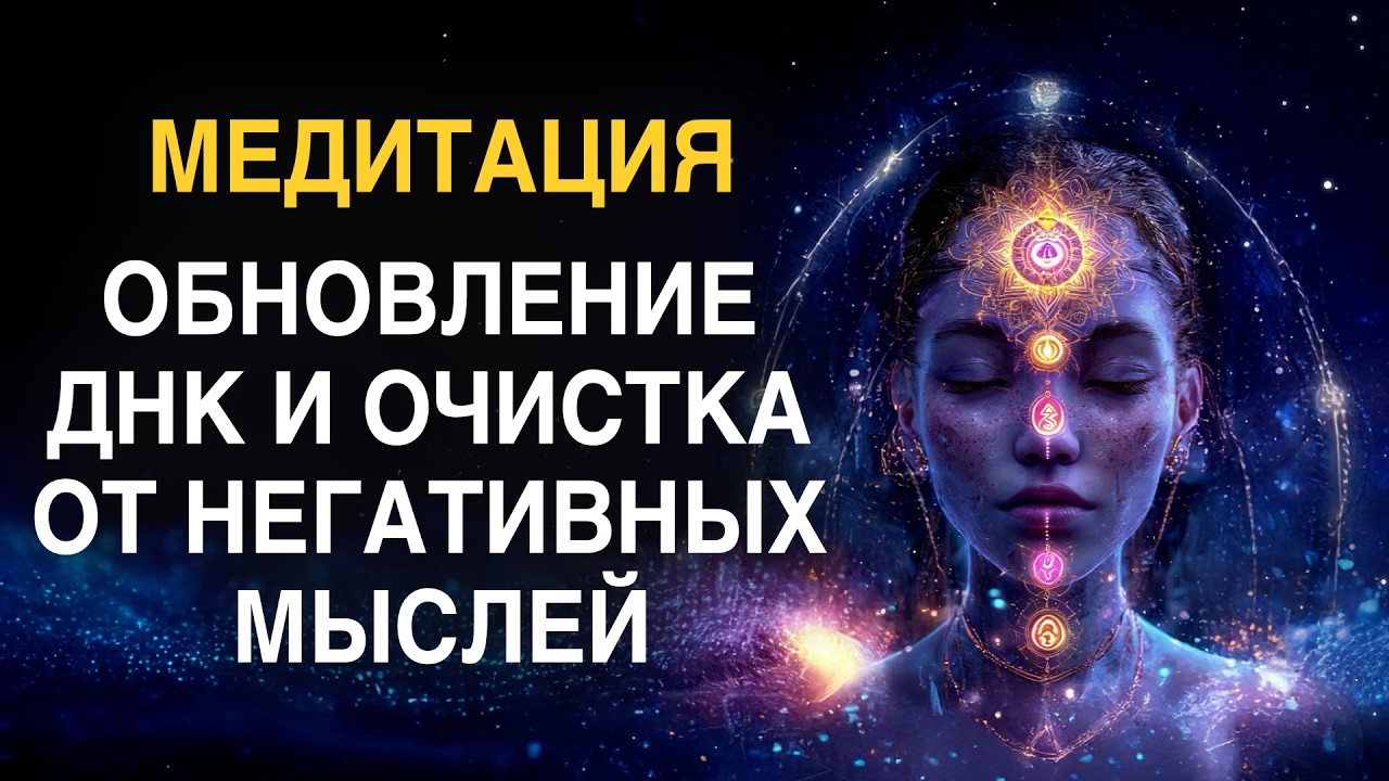 Квантовая Медитация Исцеления | Обновление ДНК и Очистка от Негативных Мыслей Белым Светом | Ливанда
