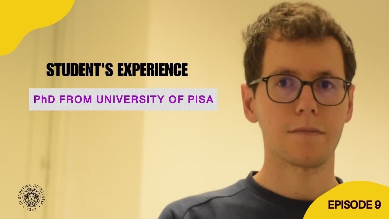 Experience of University of Pisa students- PhD in Geophysics students - Student Interview Ep 9