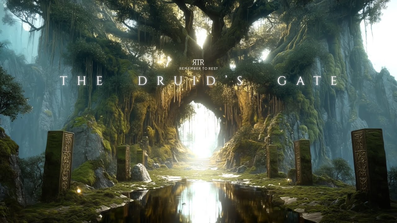 The Druid’s Gate | Fantasy Forest Ambience for Rest and Focus