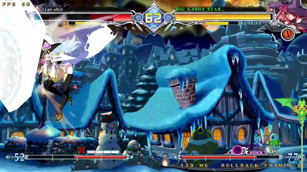 BBCF 2.0 - Kasha (Nine) vs. Jordan (Rachel)