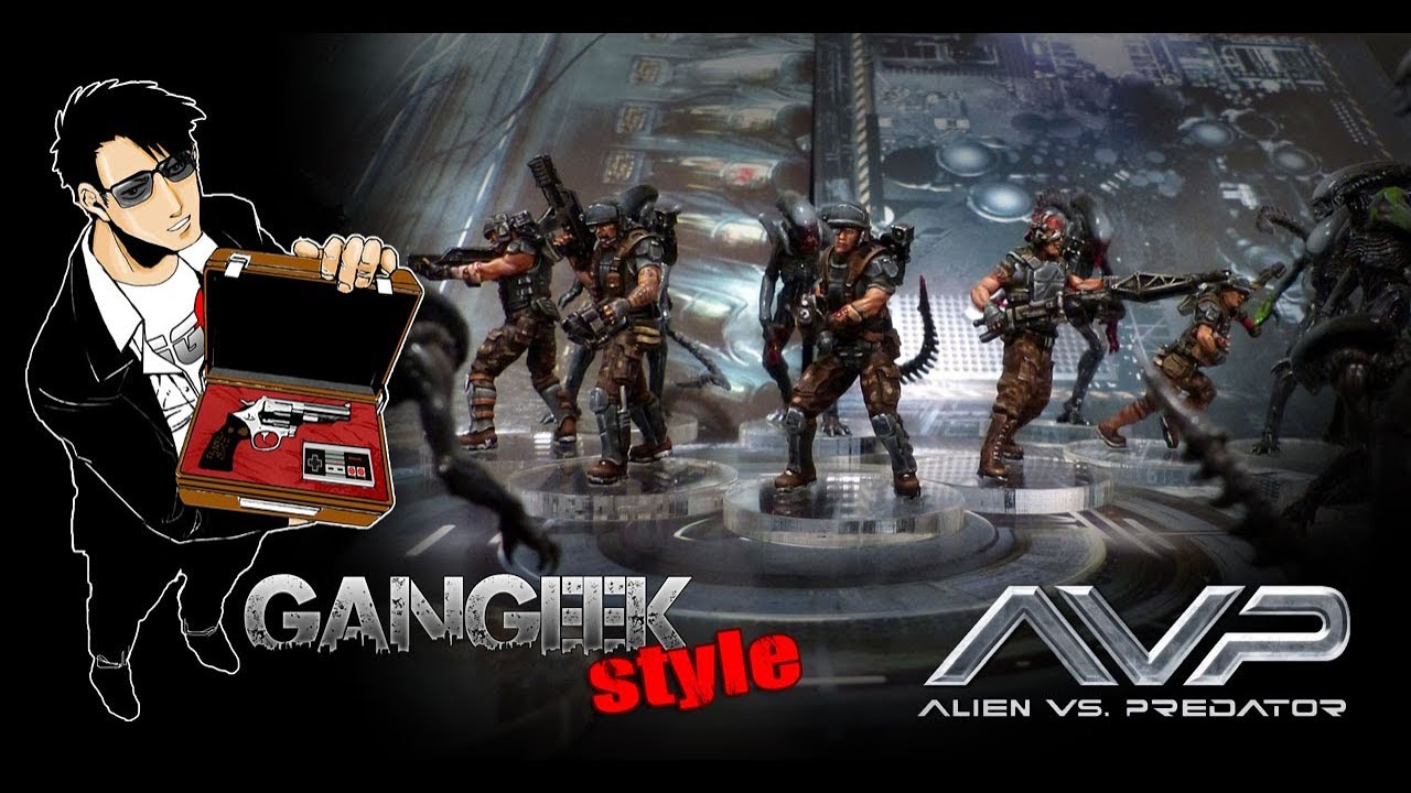 Alien vs Predator : The Hunt Begins. The board game.