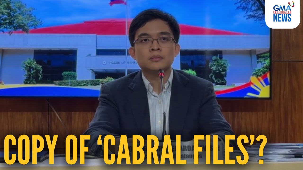 Rep. Leandro Leviste releases alleged 'Cabral Files' | GMA Integrated News