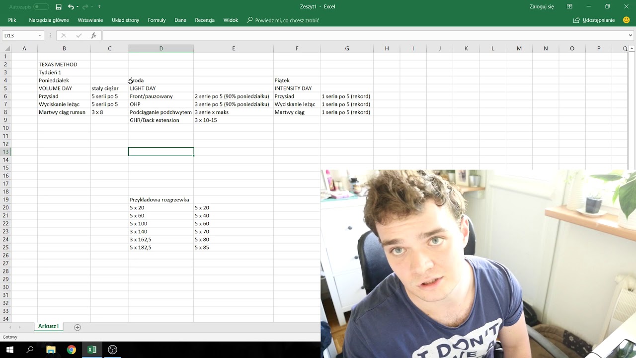 Najlepszy plan dla początkujących czy kit? Recenzja Texas Method