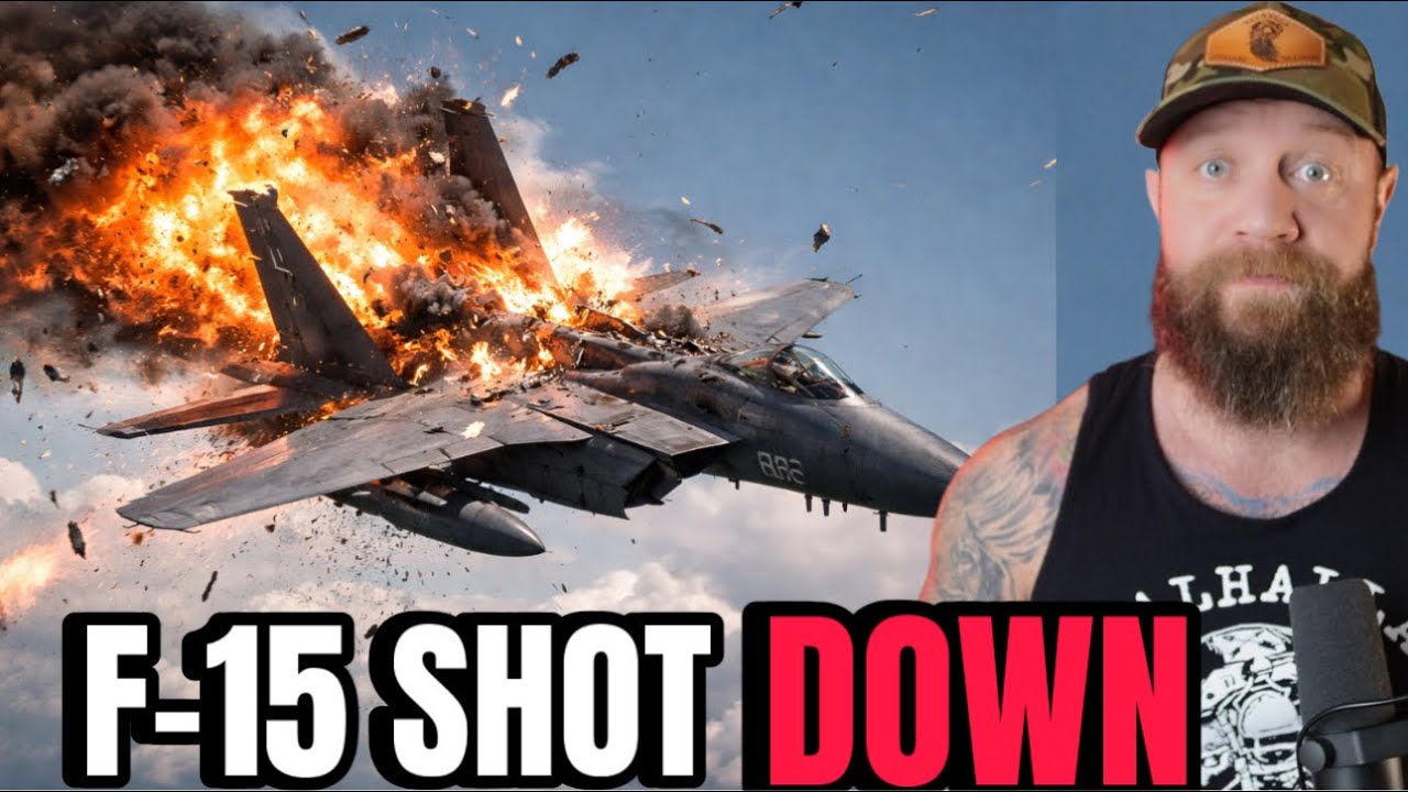 U.S. F-15 Fighter Jet Shot Down INSIDE Iran. NOT GOOD 
