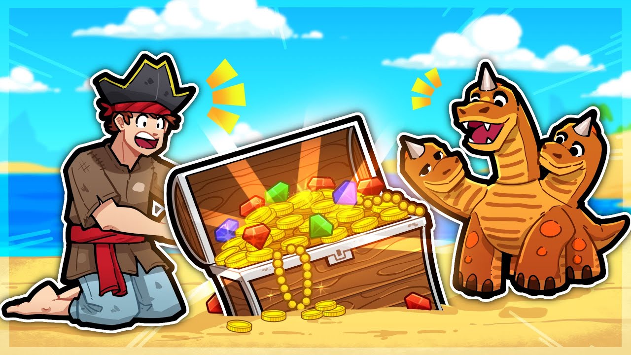 I became the best treasure hunter with mythical pets
