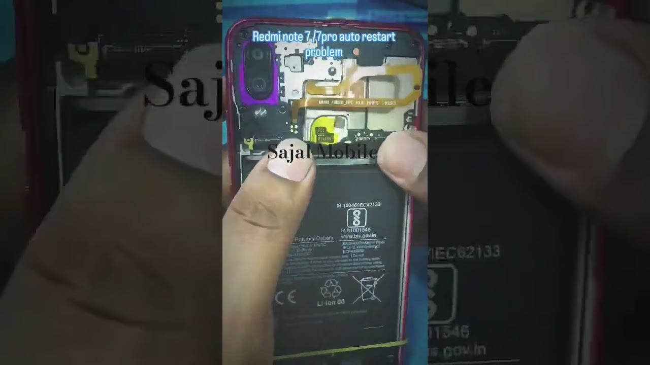 Redmi note 7 note 7 Pro auto restart problem solution #mobilerepairing #smartphone #mobile