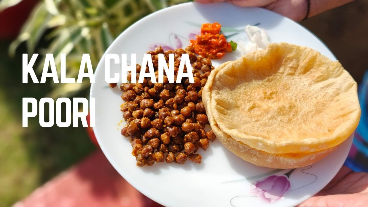 Kala Chana & Poori | Video#1 | काला चना पूरी के साथ