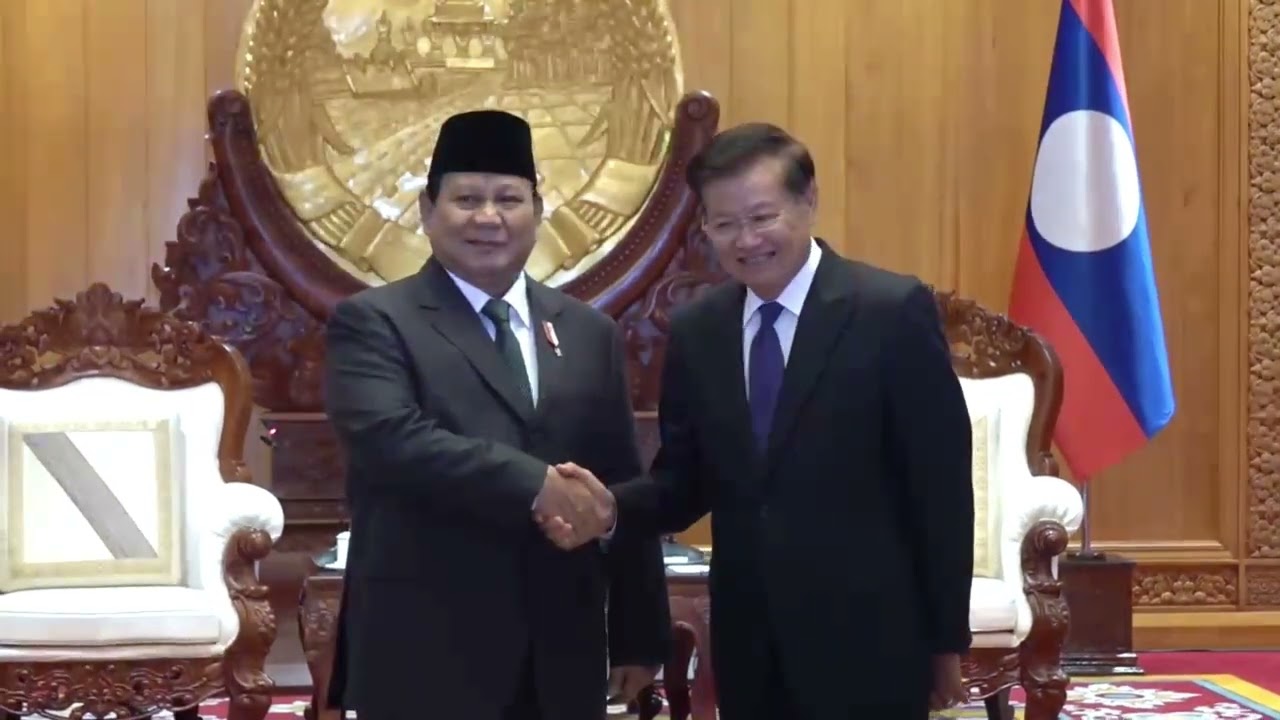 Kunjungan Bapak Prabowo Subianto ke Vientiane, Laos. 5-6 September 2024