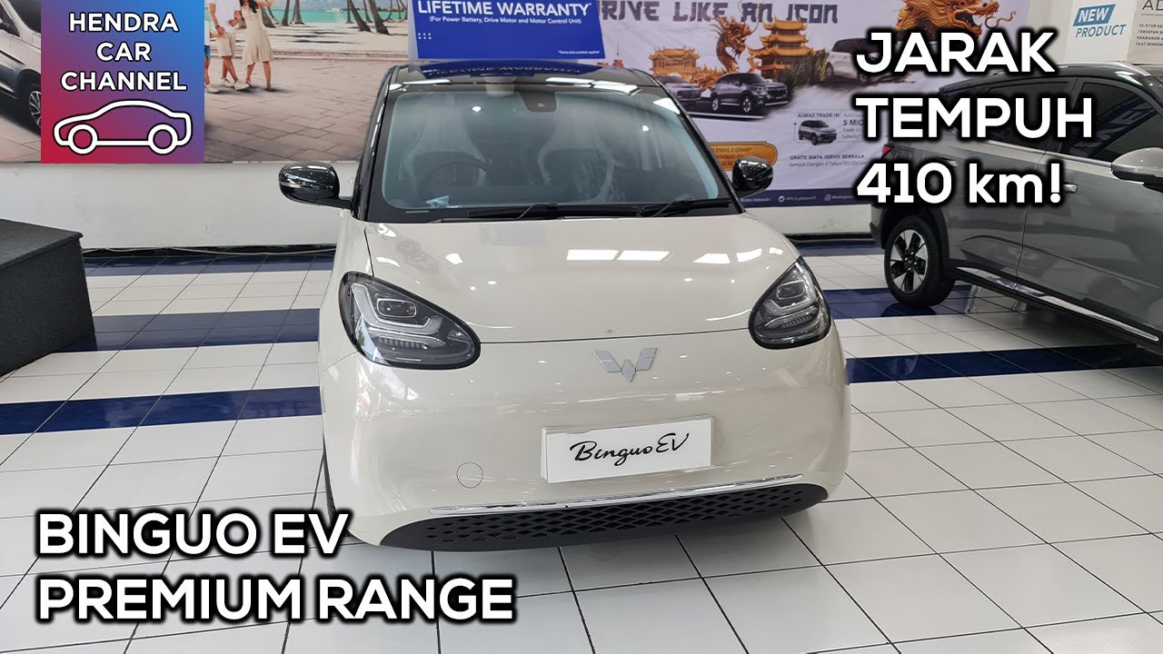 WULING BINGUO EV PREMIUM RANGE 2024 - Walkaround Review Indonesia