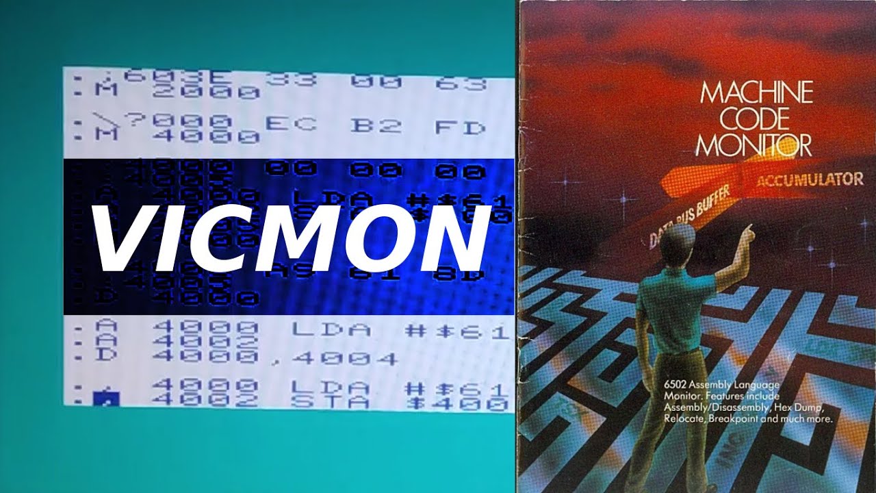 Downloading & Installing VICMON on ESP32 VIC-20 Emulator