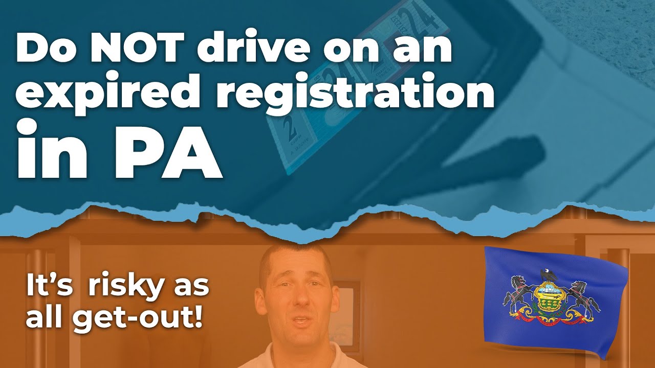 What happens if I drive with an expired registration?
