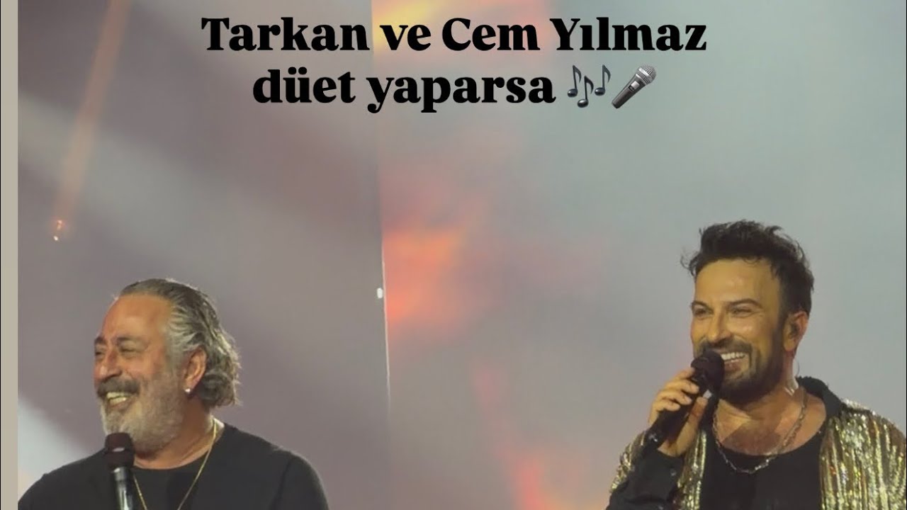 Tarkan ve Cem Yılmaz düet yaparsa 🎶🎤