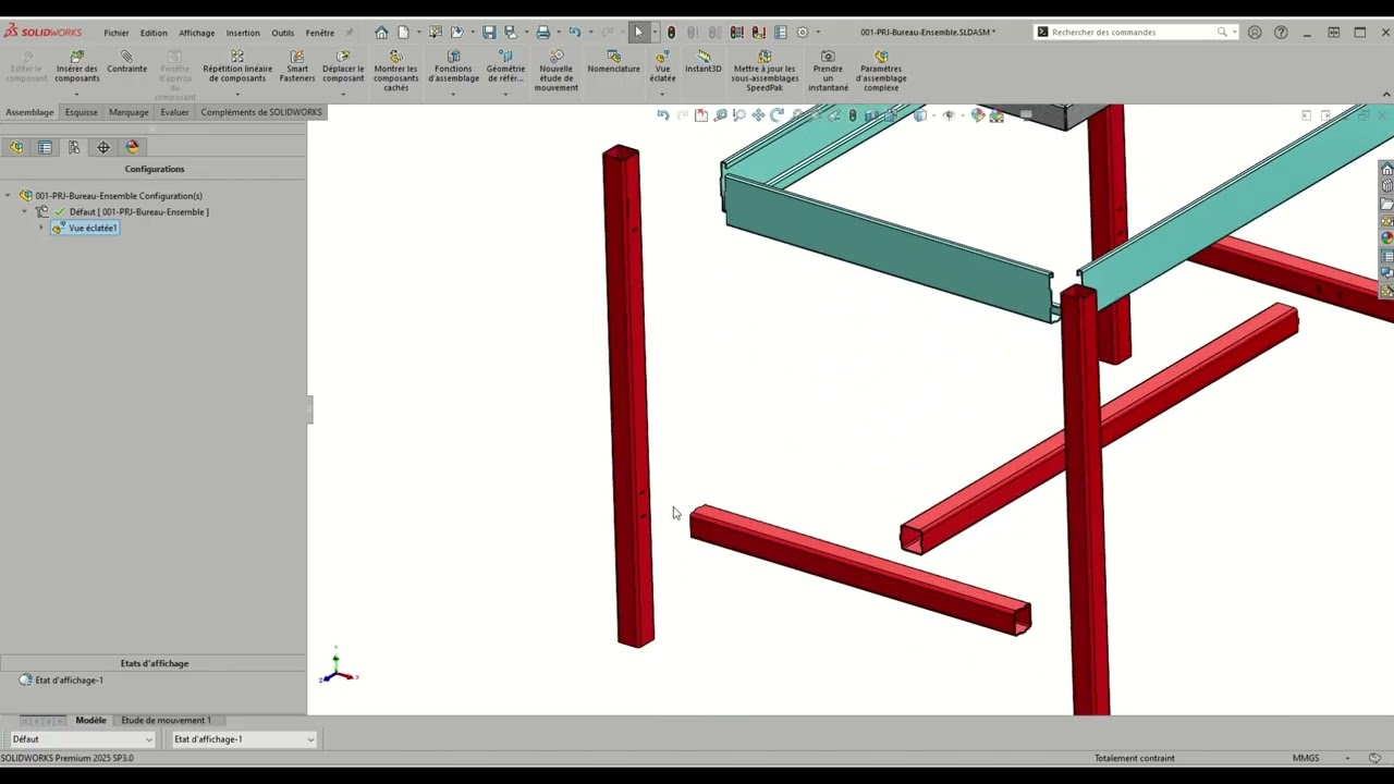 Tuto #solidworks : outils pour r&eacute;aliser des tenon mortaises