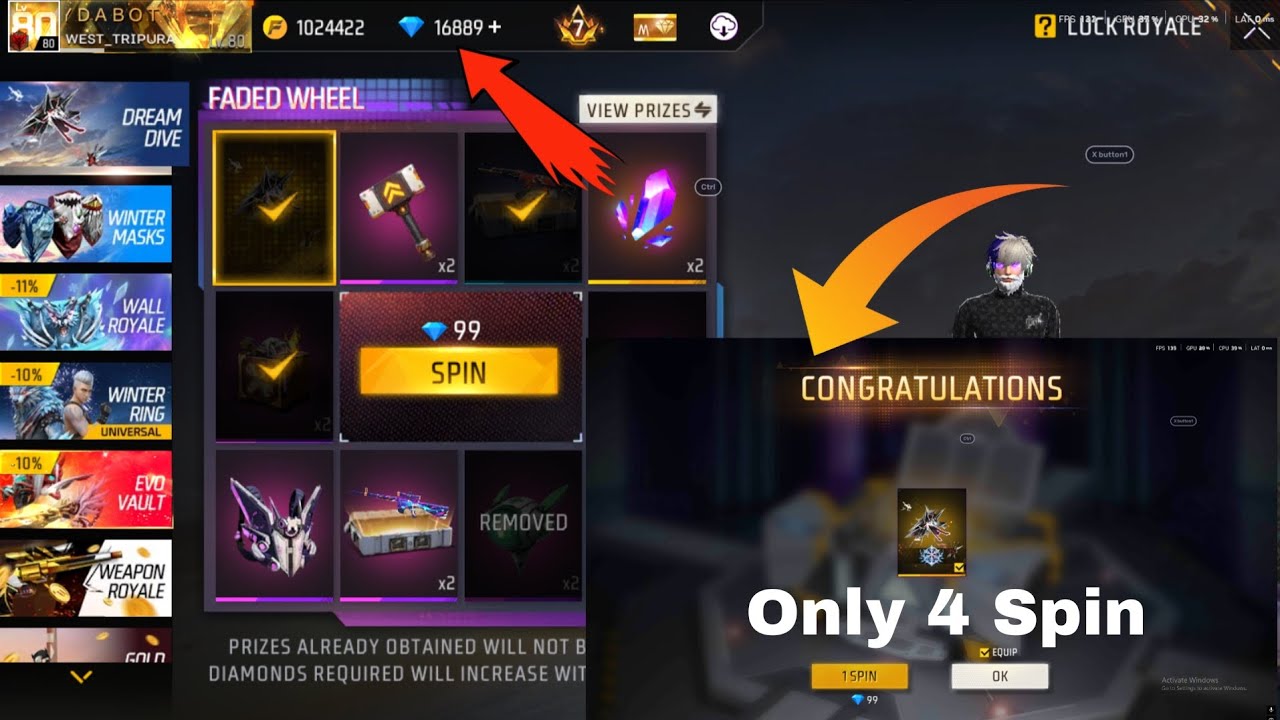 New faded wheel event new sky         