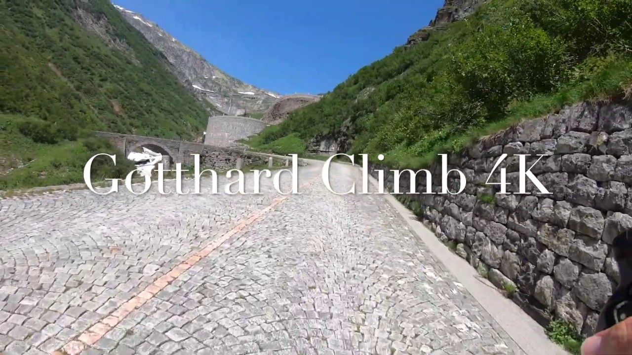 Switzerland by Bike - Gotthard Climb 4K  (From Airolo)