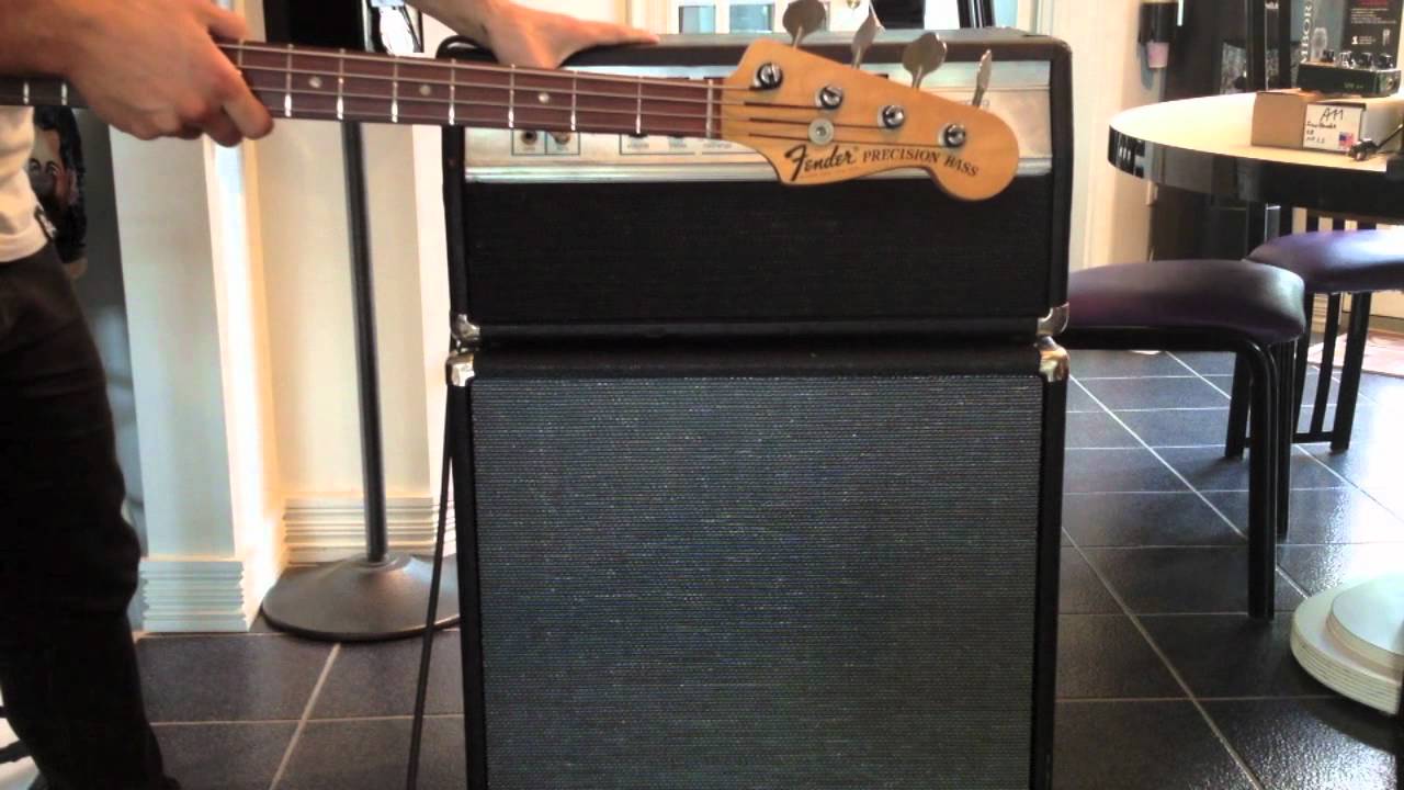 1970/1971 Ampeg Blueline SVT (bassicsgear)