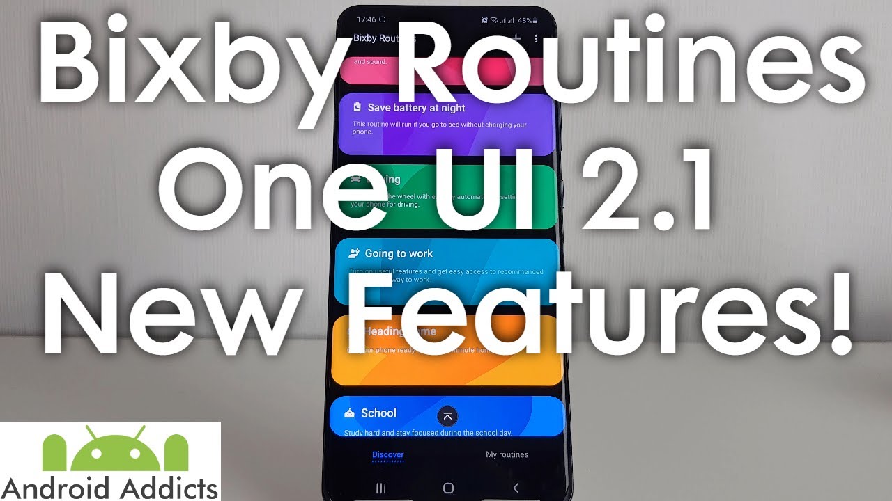 What's New in Bixby Routines One UI 2.1? - Samsung Galaxy S20 Ultra