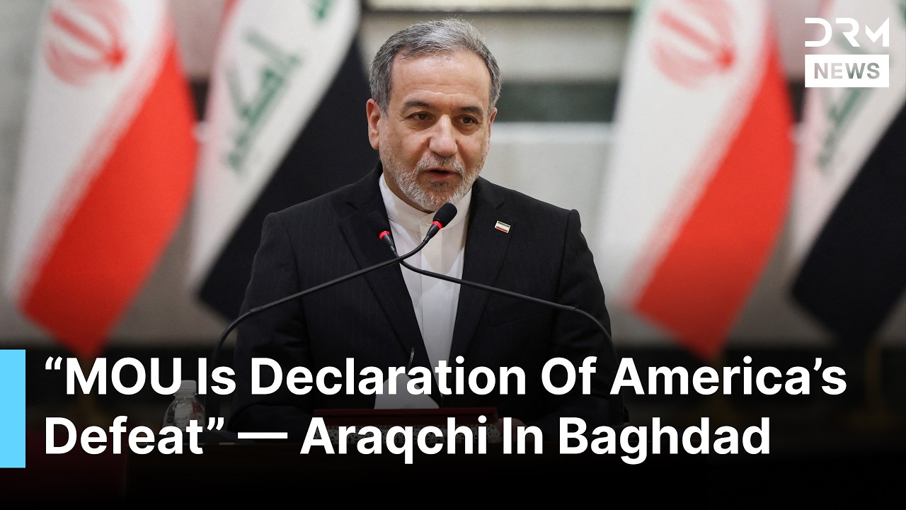 Araqchi Holds Key Talks With Fuad Hussein on Security and Bilateral Ties | DRM News | AC1F
