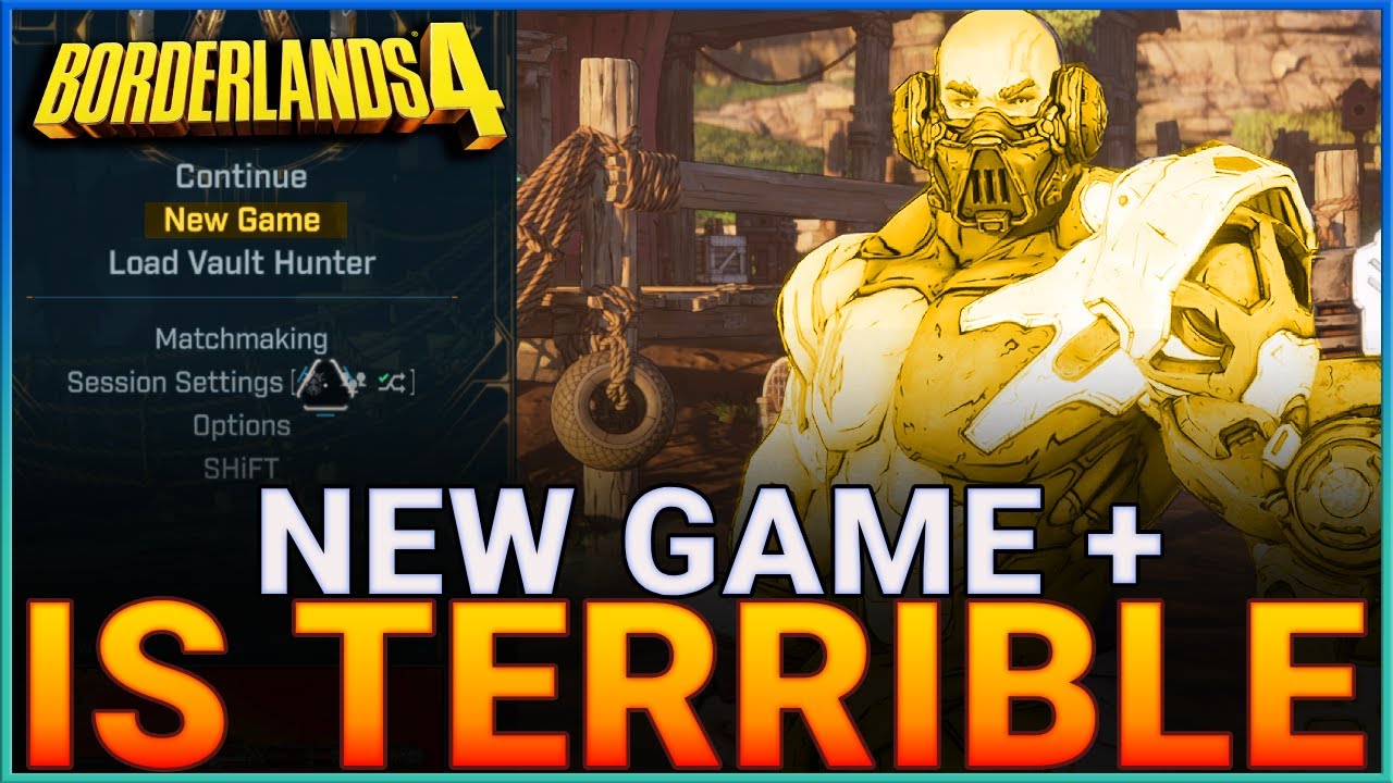 Borderlands 4 Новая игра Плюс &mdash; ОТСТОЙ! Как это исправить?