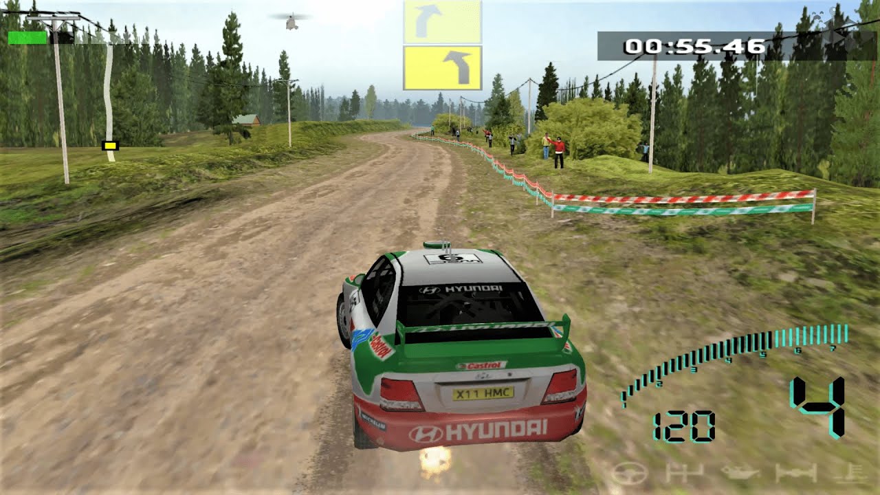 WRC: World Rally Championship (2001) - Finland Rally | PS2 4K Gameplay