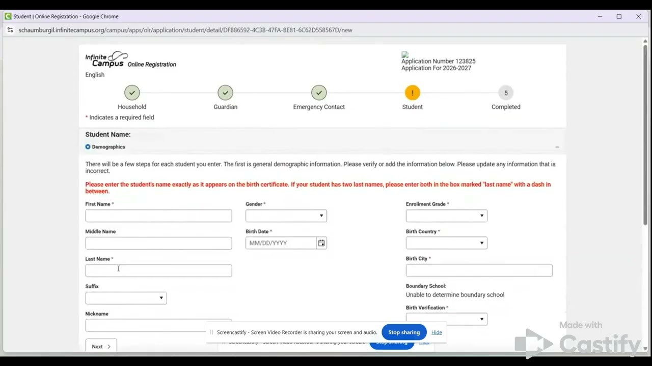 Bulgarian Online Registration Video