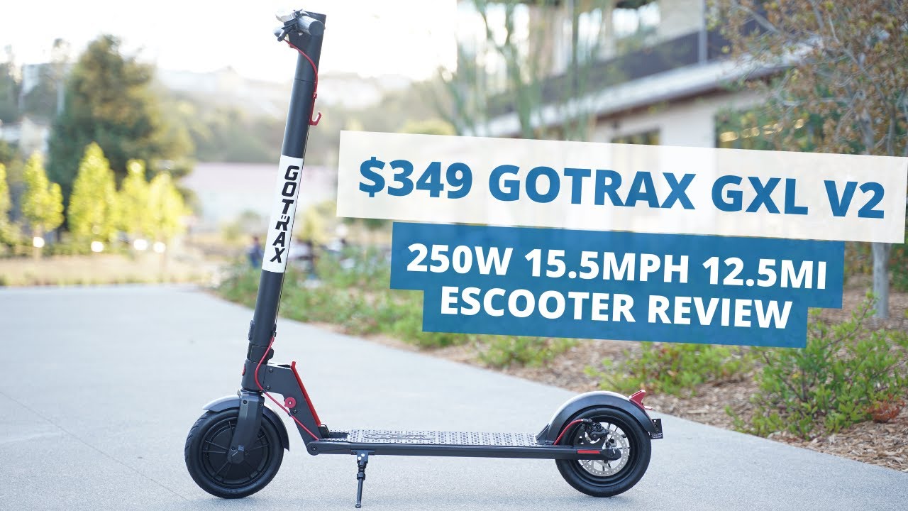 Электросамокат Gotrax GXL V2 за 349 долларов — распаковка, сборка, тест-драйв и обзор