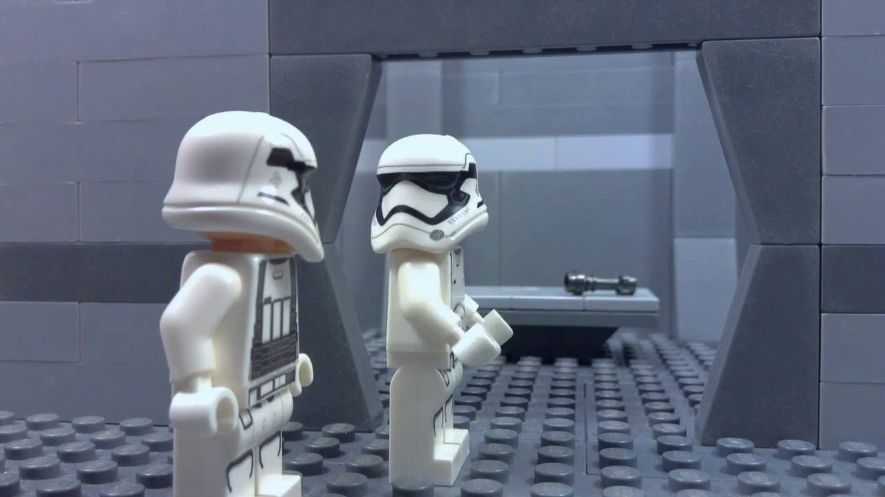 Lego Star Wars: Kylo Ren's Lightsaber (Stop-Motion)