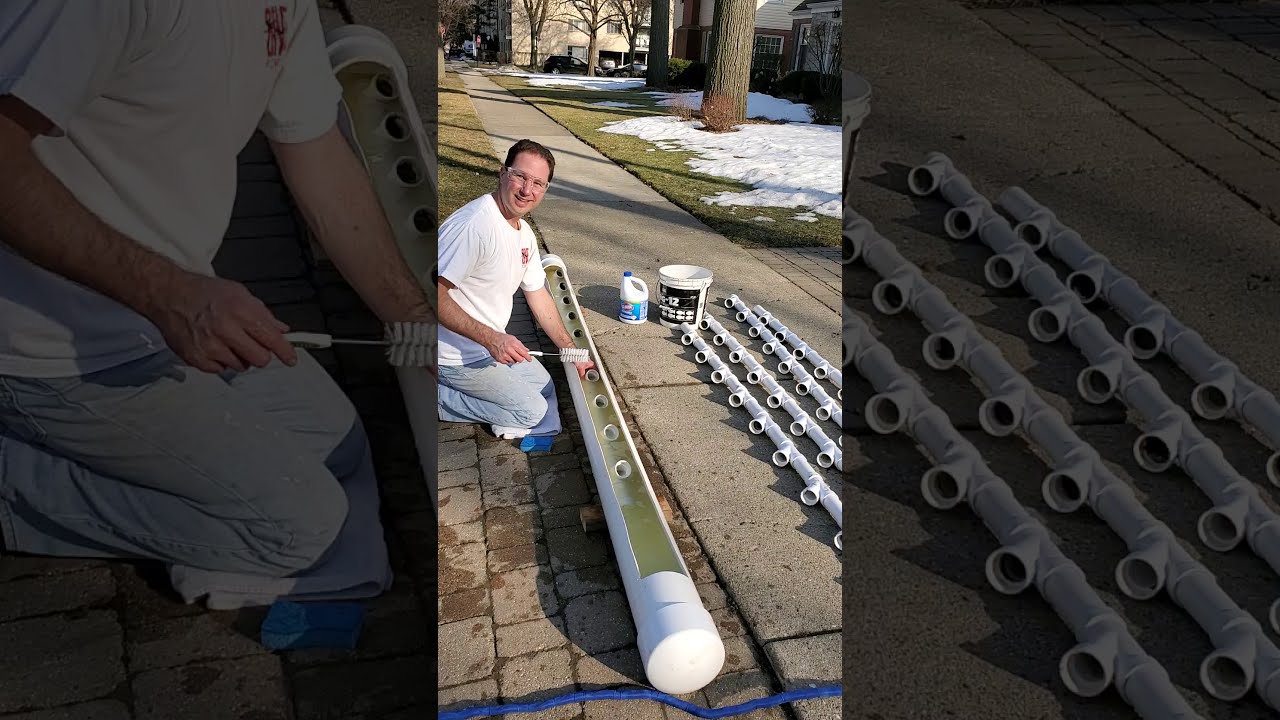 Cleaning Hydroponic Towers