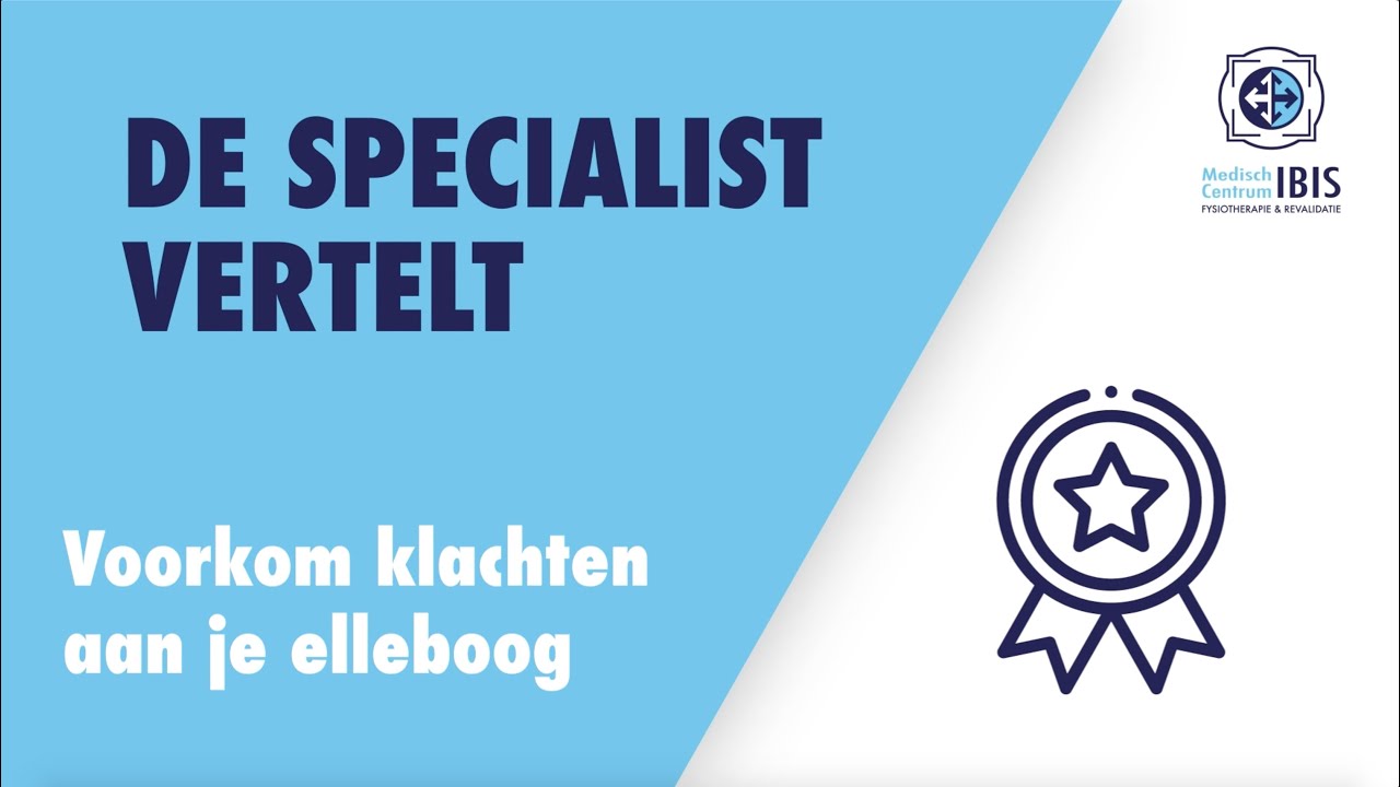 Preventie elleboogklachten