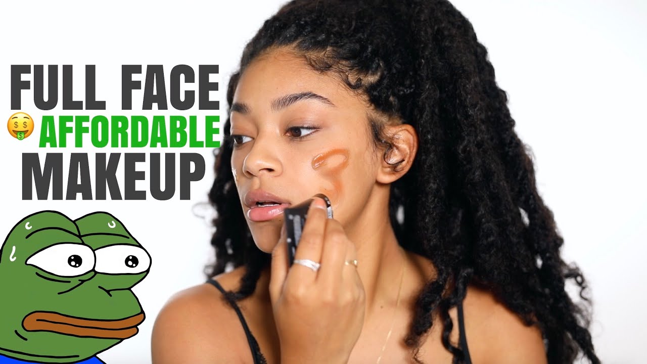 FULL FACE AFFORDABLE MAKEUP! | jasmeannnn