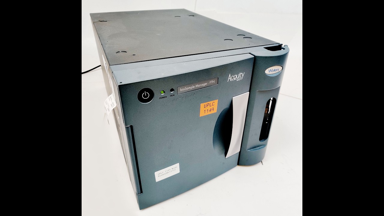 Waters Acquity UPLC bioSample Manager FTN 186015040 w/ Two 48 Tube Holder Tested
