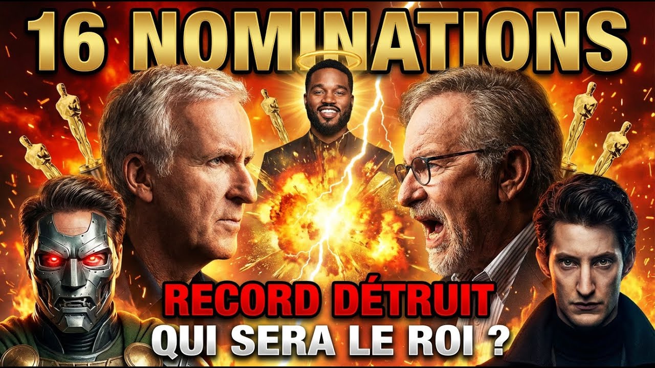 🚨 OSCARS 2026 : 16 NOMINATIONS RECORD ! Cameron vs Spielberg - La Guerre À 1 MILLIARD $ ⚠️🔥