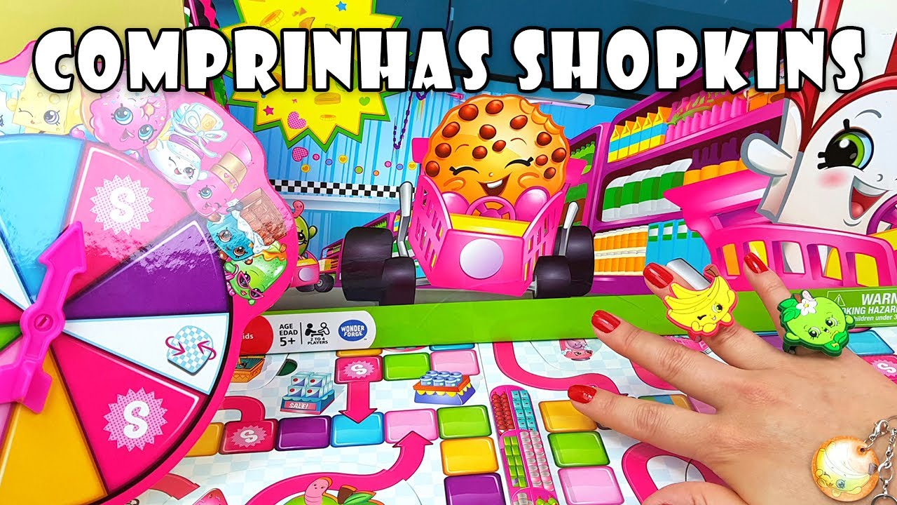 Comprinhas Deliciosas Com Shopkins! Tia Flá X Produção