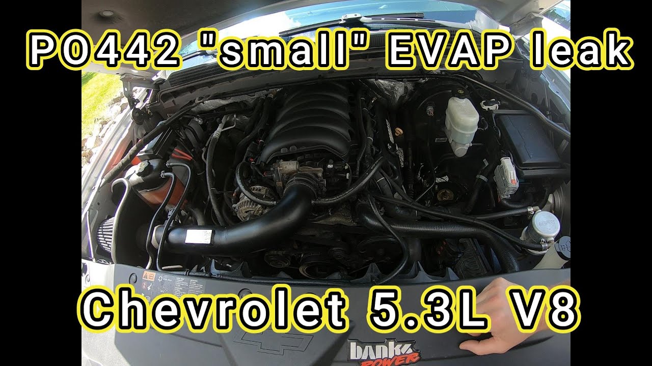 Chevy Silverado P0442 EVAP leak and smoke test