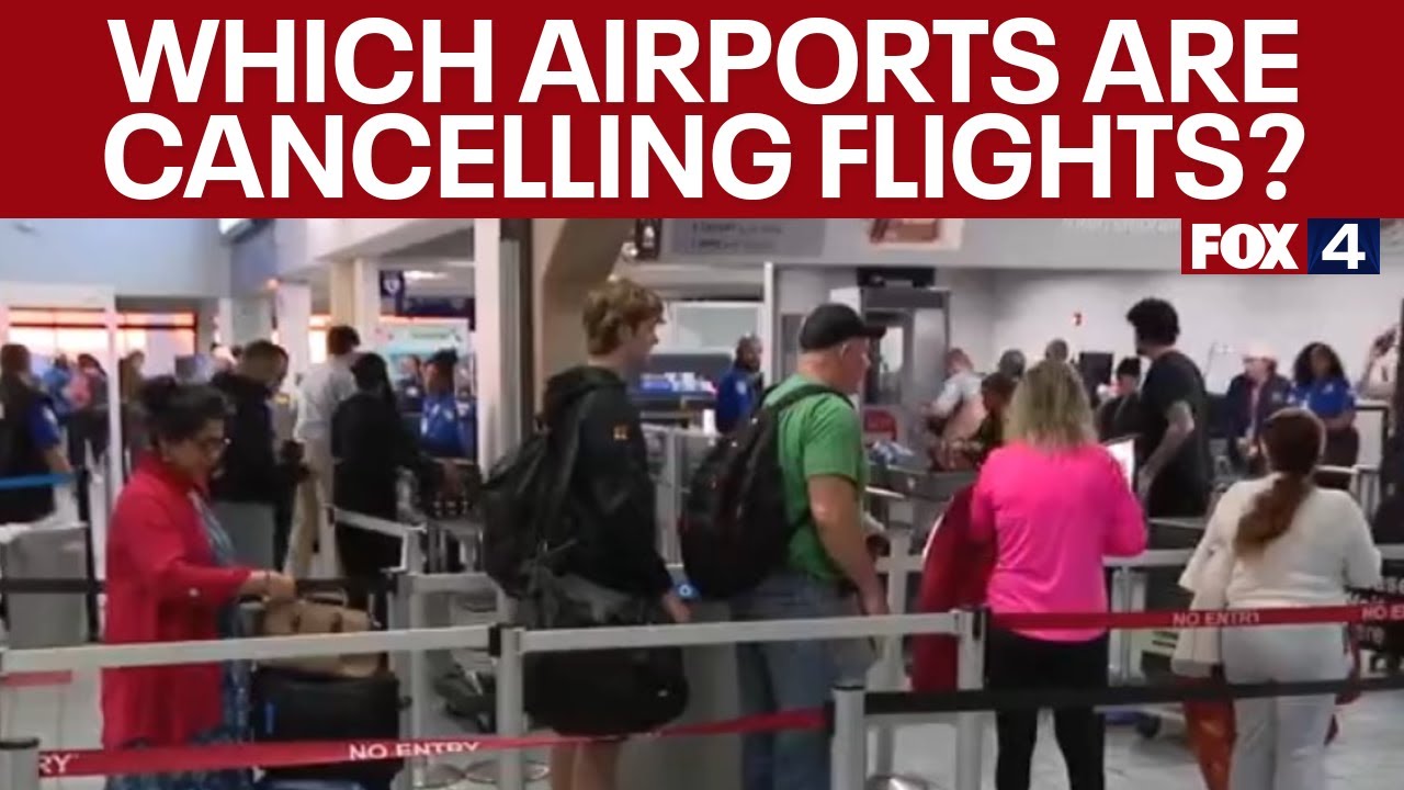 FAA flight reductions: Which airports are reducing flights?