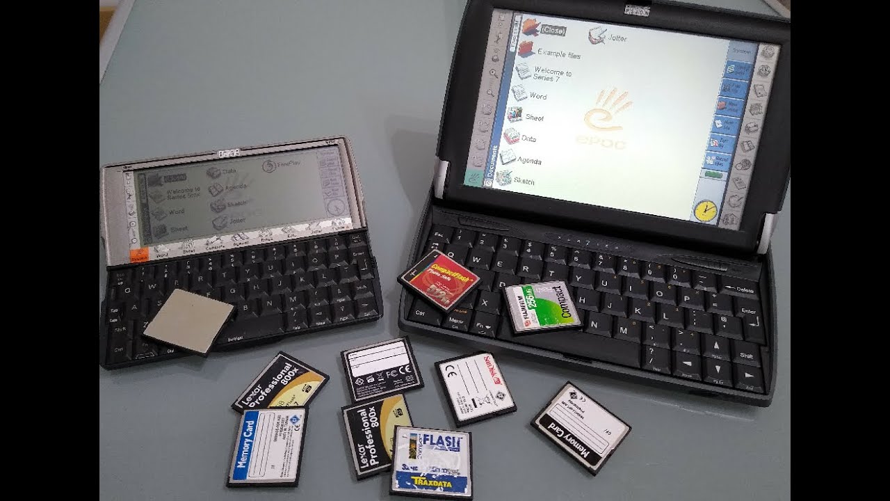 Formatting and Partitioning Compact Flash Cards for Psion